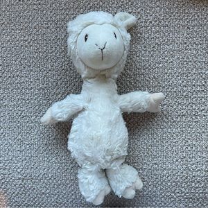 Baby Gund Skinny White Lamb Sheep Stuffed Animal Plush Baby Gift Soft 12”